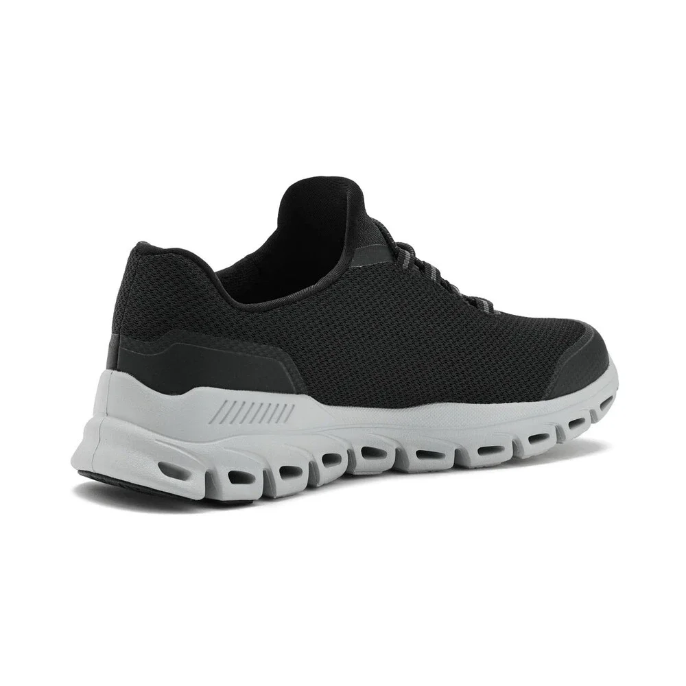 Skechers Glide-Step-Noltek 233016-BKGY Men's 11.5 D Black Running Shoes ZOGG3570